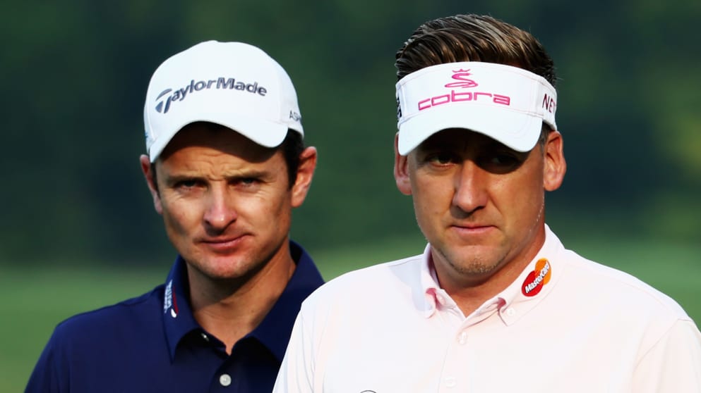 Justin Rose and Ian Poulter