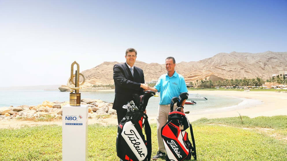 Andre Loots of NBO and Mark Kirk of Shangri-La