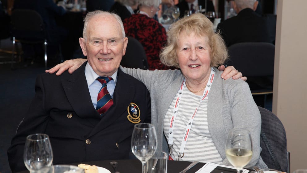 Walter and Caroline Woods