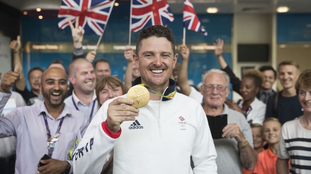 Justin Rose London Heathrow