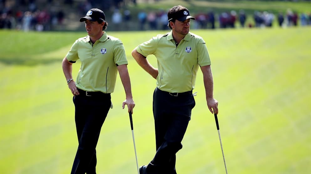 Rory McIlroy and Graeme McDowell