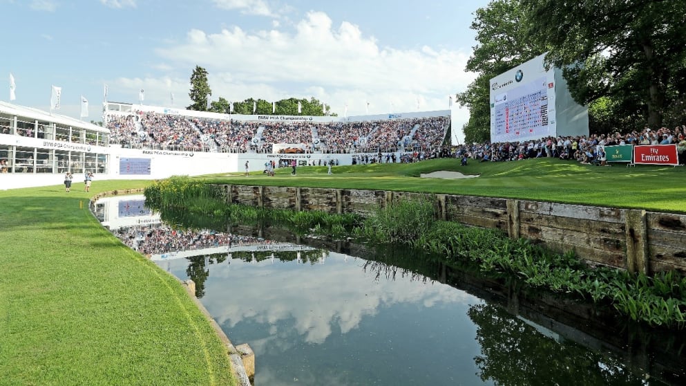BMW PGA Championship 18th green
