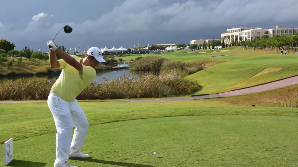 Alex Levy at the Portugal Masters