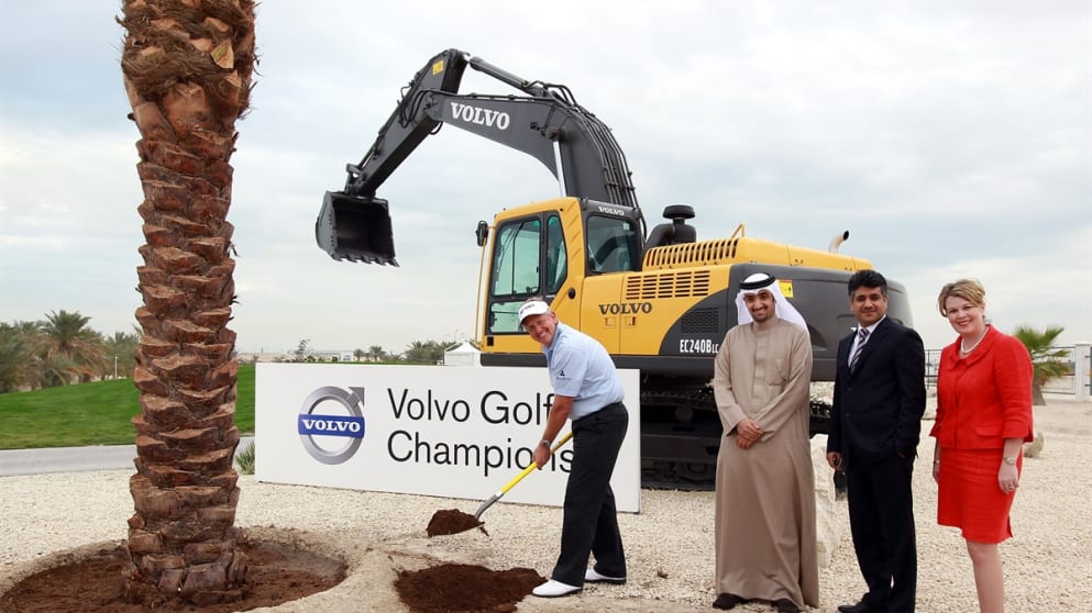 Official Tree Planting at The Montgomerie Course