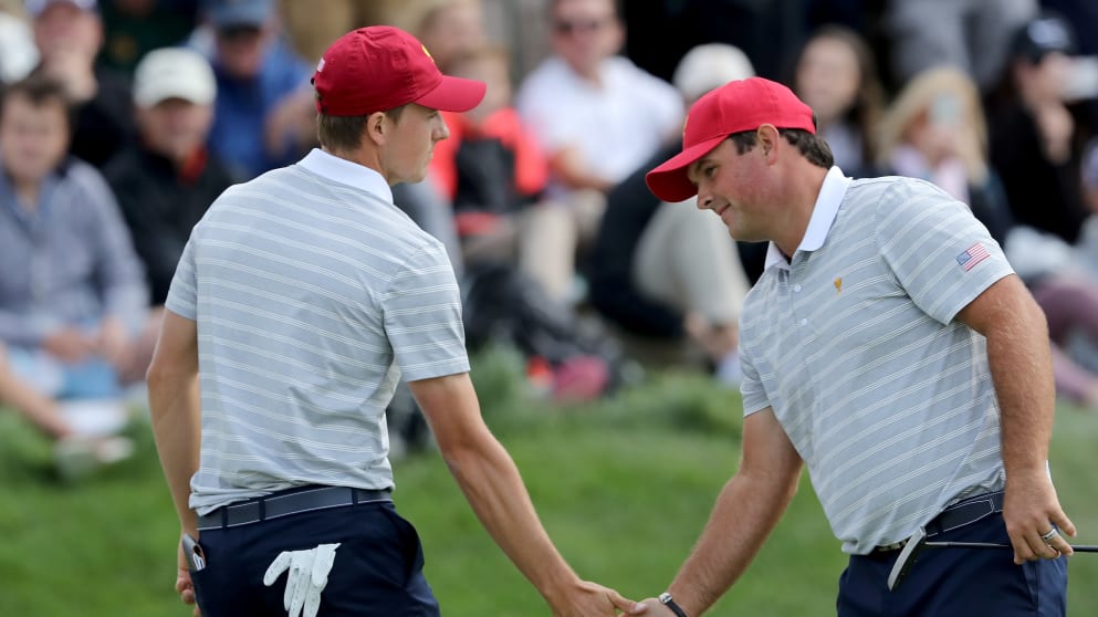 Jordan Spieth and Patrick Reed
