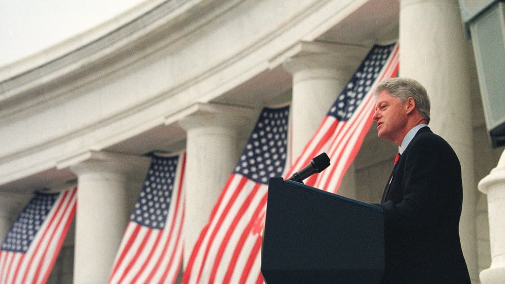 Bill Clinton address 