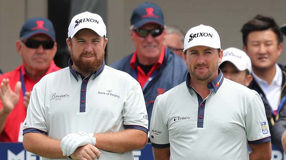 Shane Lowry and Graeme McDowell