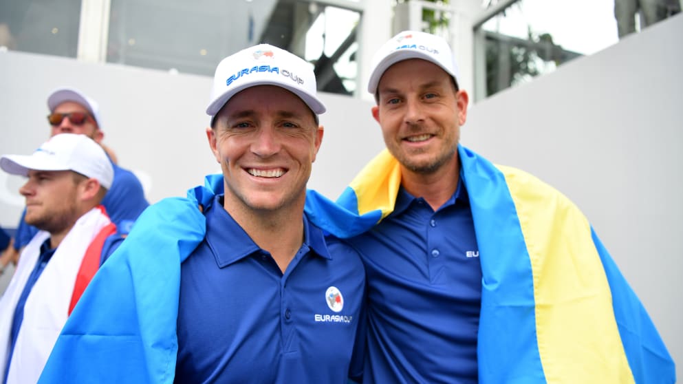Alex Noren and Henrik Stenson