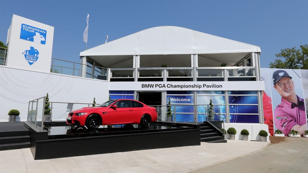 The BMW PGA Championship tented village