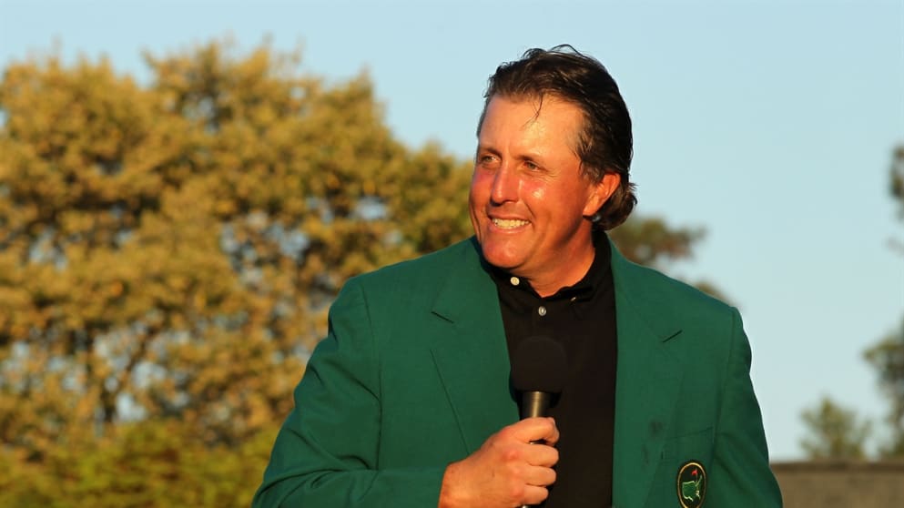 Phil Mickelson Green Jacket