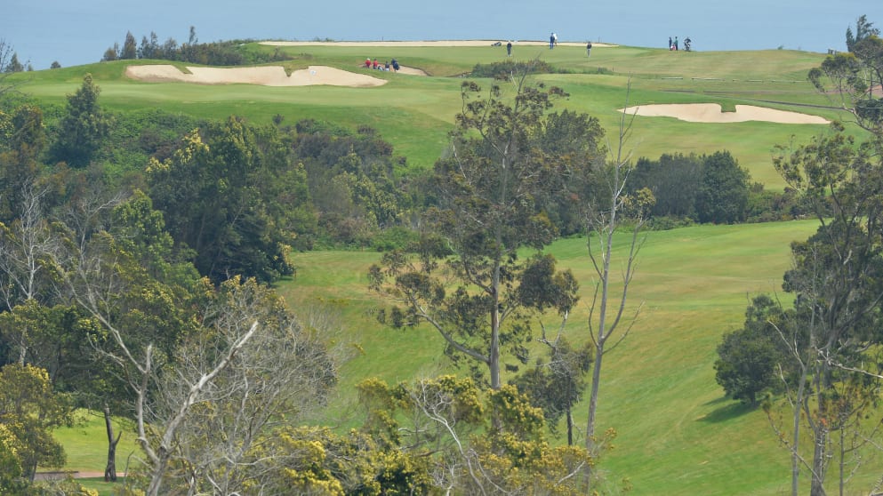 A general view during the Pro-Am day at the Madeira Islands Open