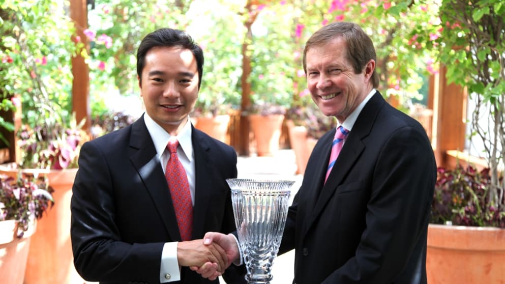 Tenniel Chu and George O'Grady