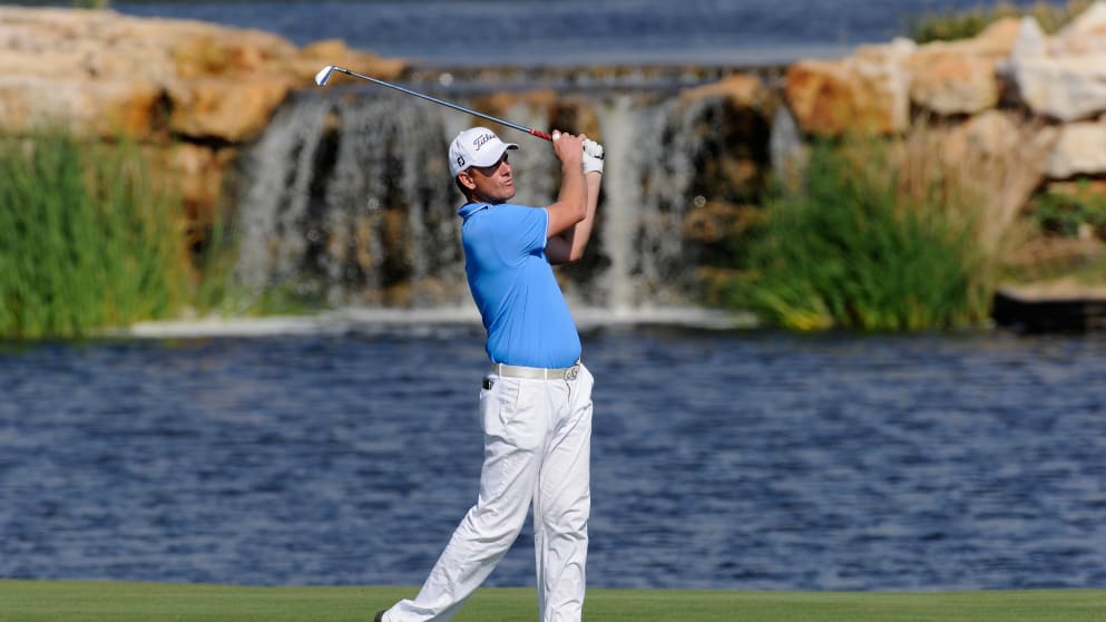 Robert Karlsson at the 2010 Portugal Masters