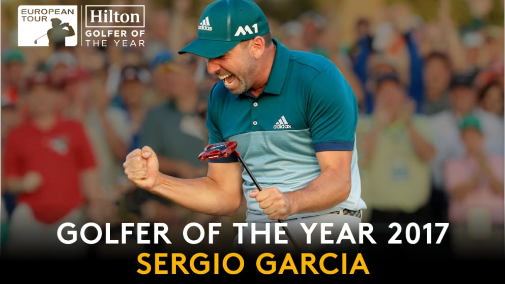 Sergio Garcia, 2017 Hilton Golfer of the Year