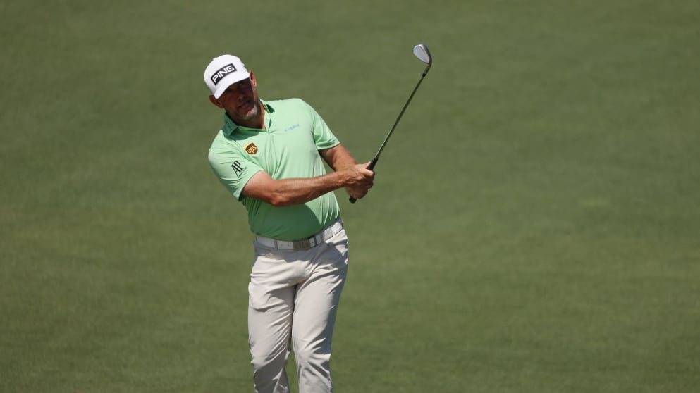 lee westwood practice 2021 masters