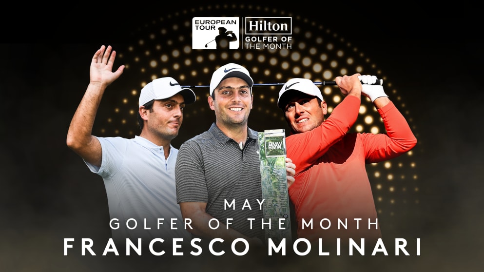 May Hilton Golfer of the Month - Francesco Molinari
