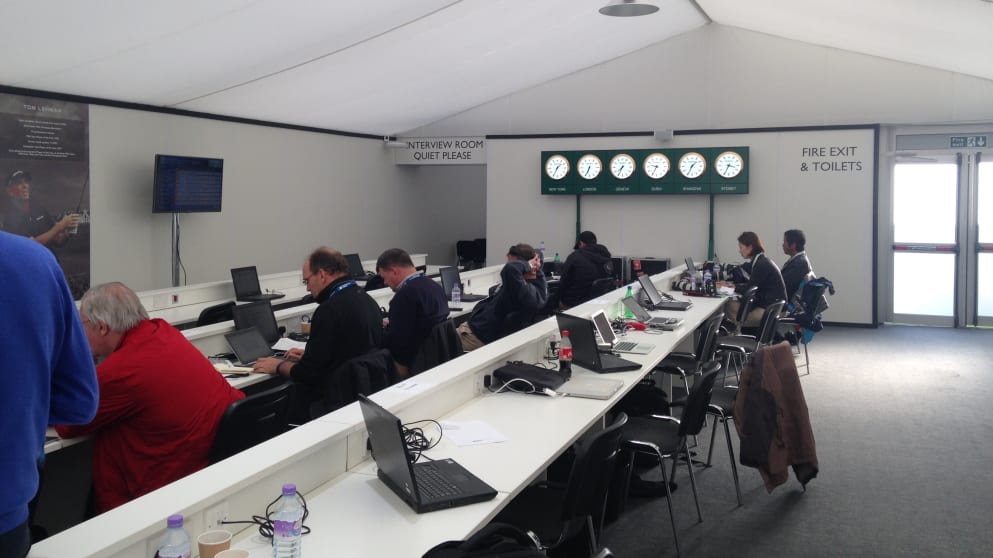 Media Centre at Carnoustie