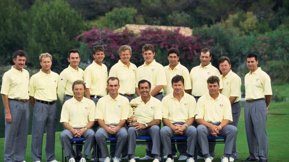 The 1997 Ryder Cup team