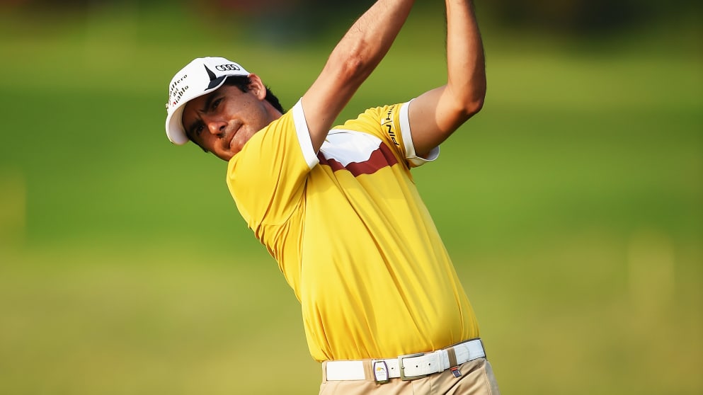 Felipe Aguilar - in action at the Shenzhen International