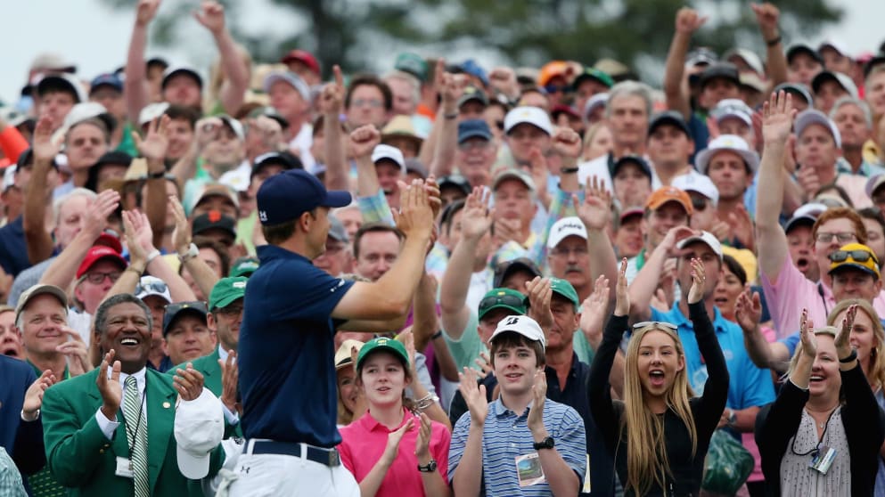 Jordan Spieth - a popular Masters champion