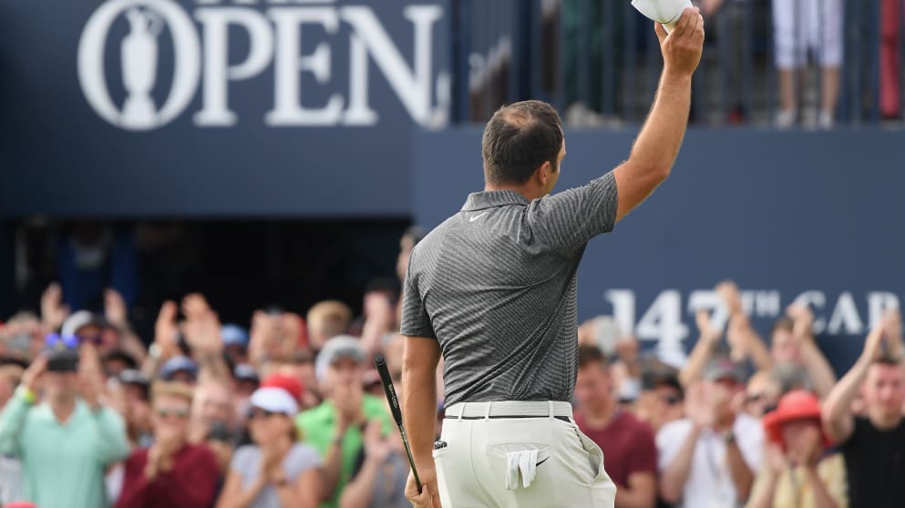 Francesco Molinari - the 2018 Open Champion