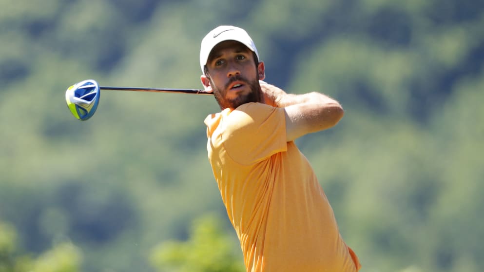 Romain Wattel preparing for the US Open