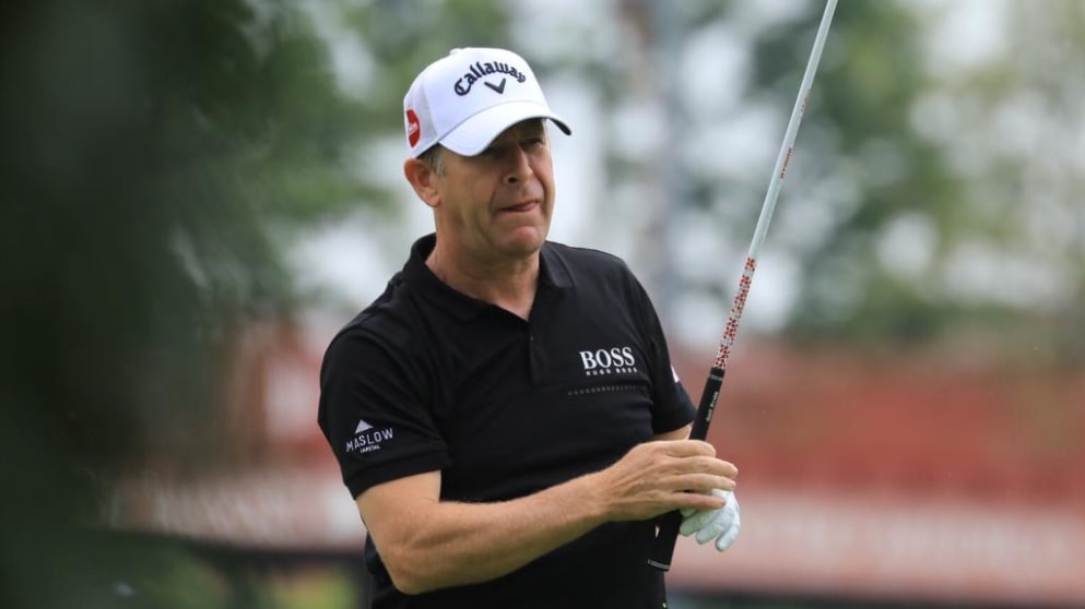 Gary Evans on Day One of the Senior Italian Open