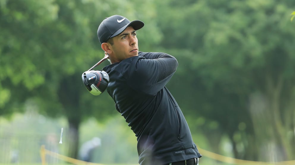 Jack Singh Brar tees off