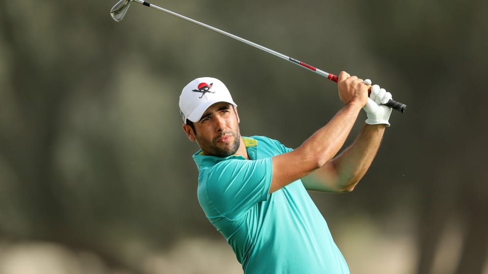 Adrian Otaegui at Emirates GC