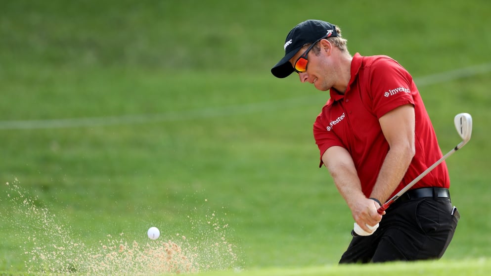 Dean Burmester during his opening round at the BMW SA Open