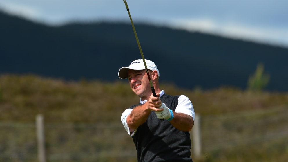 Robert Coles during the fourth round of the 2015 SSE Scottish Hydro Challenge 