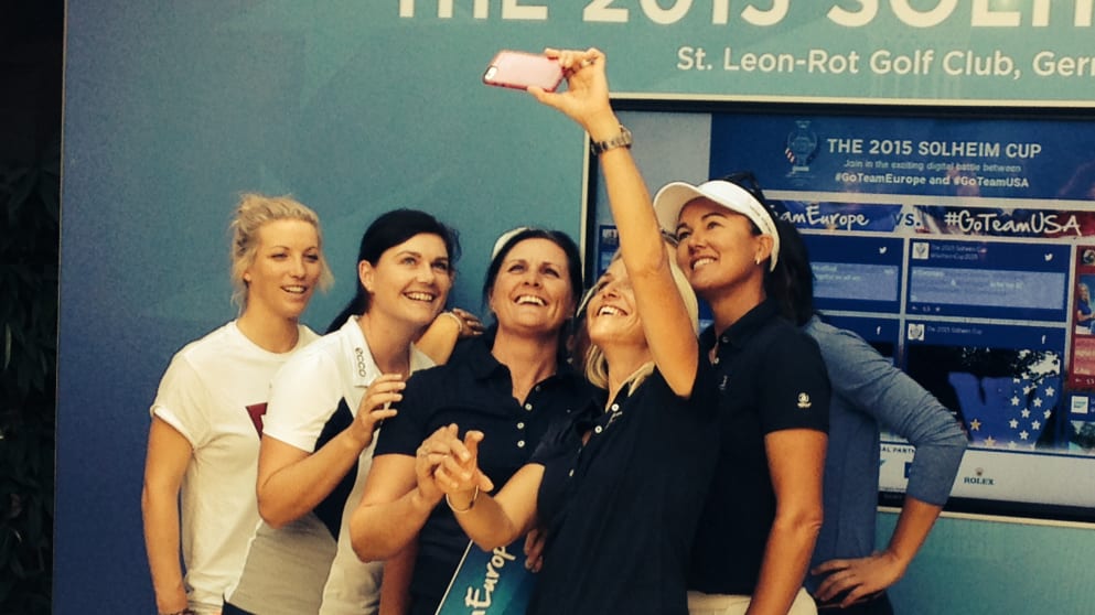 Solheim Cup Practice