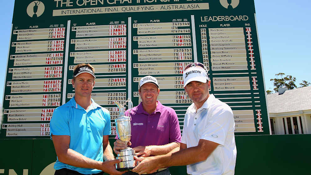 Australasia Qualifiers for the Open Championship