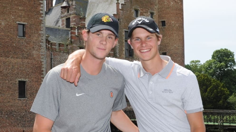 Thomas Pieters and Thomas Detry (credit: golfsupport.nl/Frank Vuylsteke)