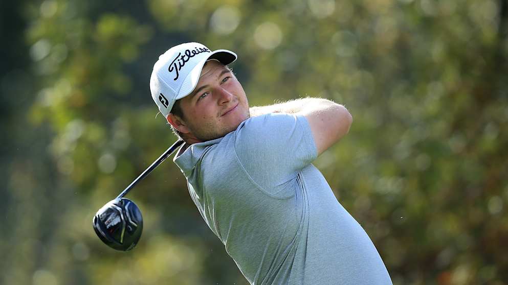 Zander Lombard at the European Tour's Q-School