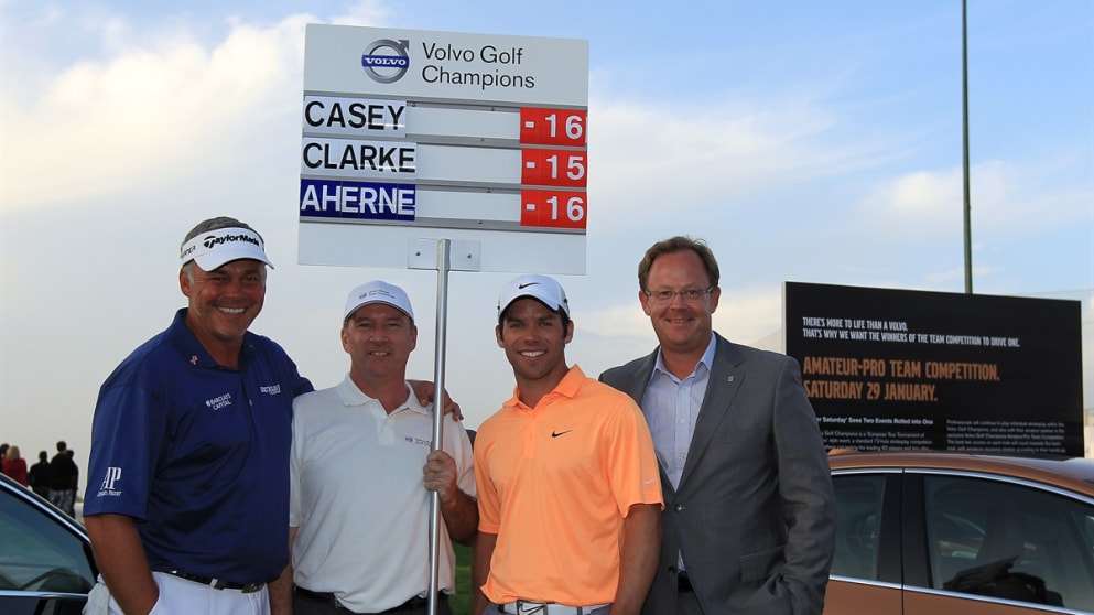 Volvo Golf Champions Amateur-Pro Team Competition winners