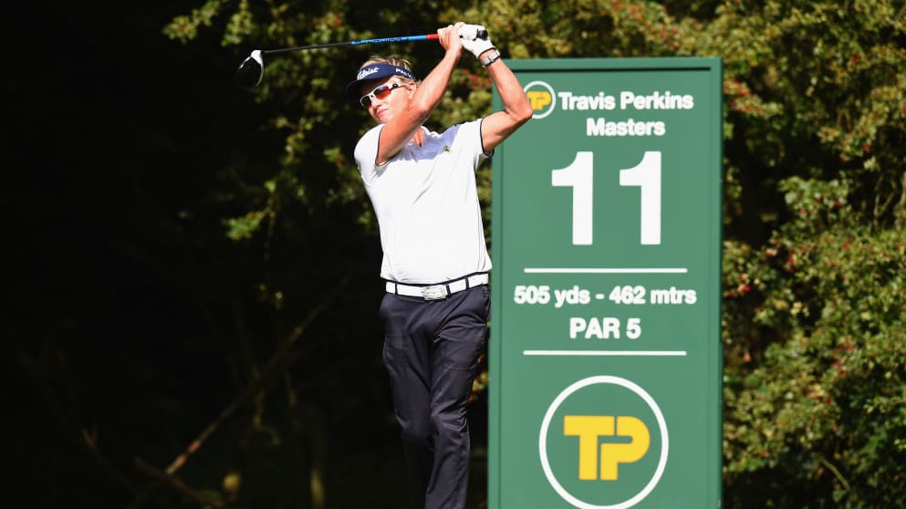 Phil Golding at the 2017 Travis Perkins Masters