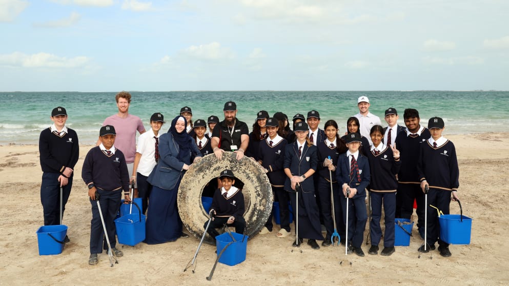 Beach clean