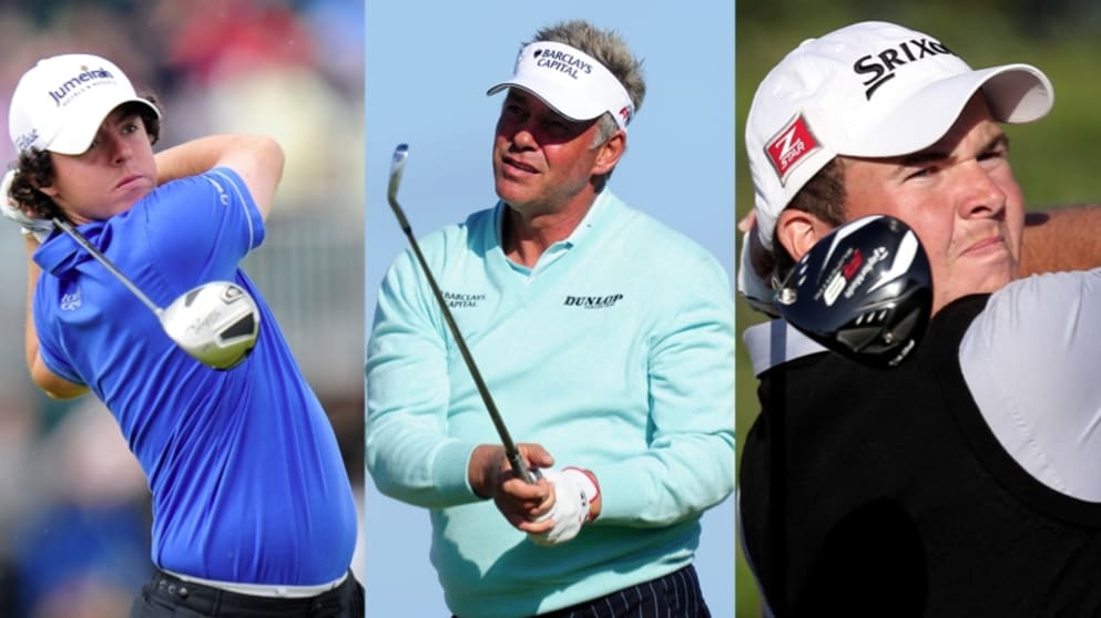 Caddie for Clarke, Lowry or McIlroy