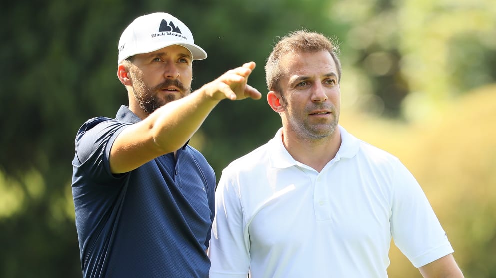 Alessandro Del Piero and Rikard Karlberg