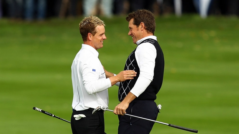 Luke Donald and Lee Westwood
