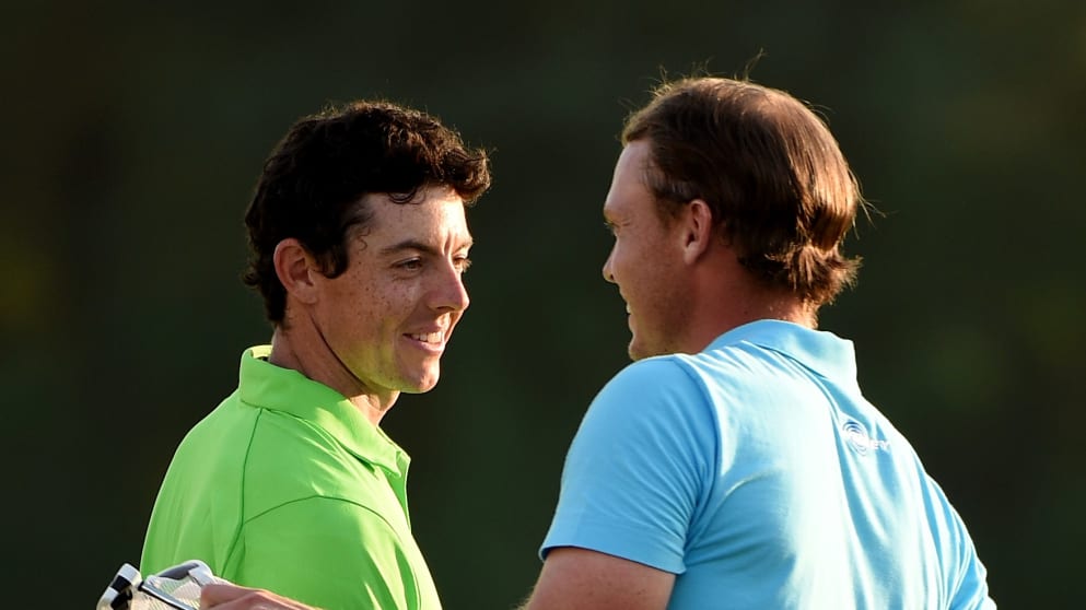 Rory McIlroy and Danny Willett
