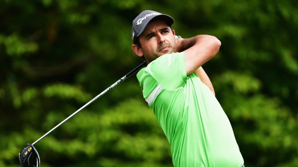 Fabrizio Zanotti during the Pro - Am event prior to the start of the BMW International Open at Gut Larchenhof 