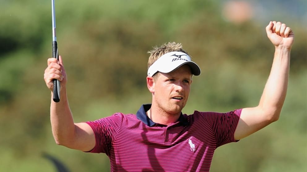 Luke Donald's winning moment