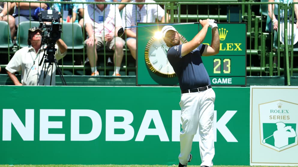 Victor Dubuisson at the Nedbank Golf Challenge