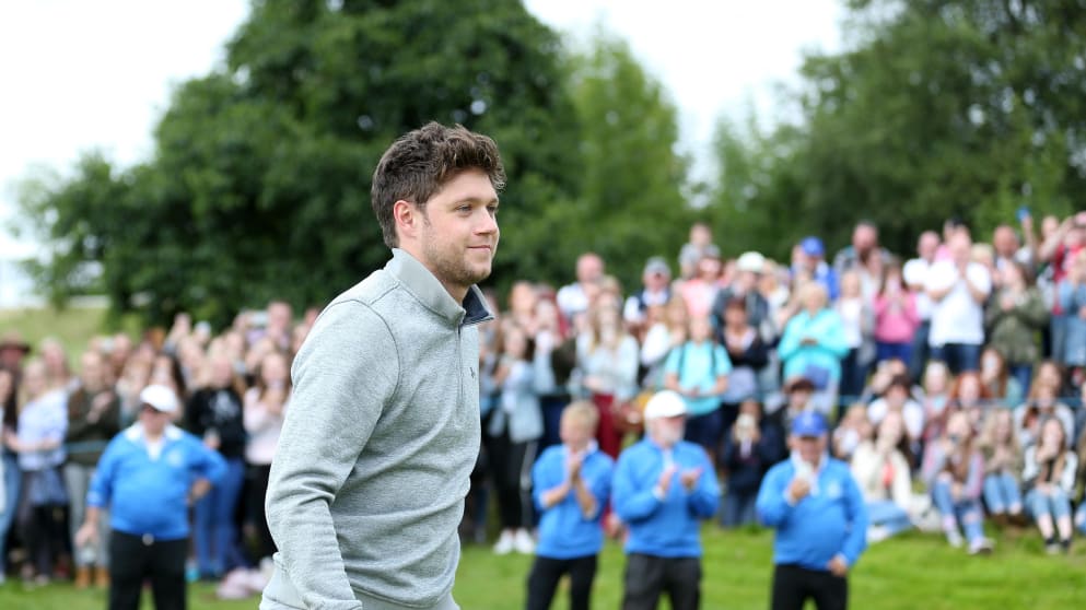 Niall Horan at the NI Open (photo by Matt Mackey/PressEye)