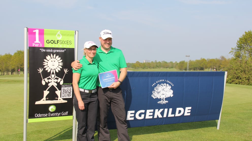 Danish amateurs Lotta Ericson and Kristjan Rafn Gunnarson