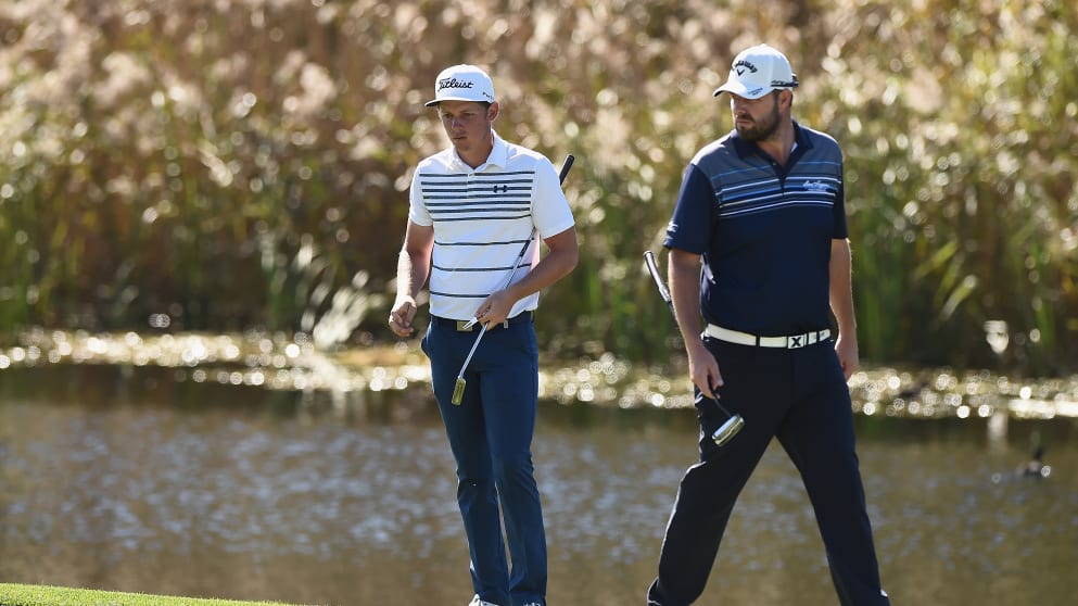 Cameron Smith and Marc Leishman