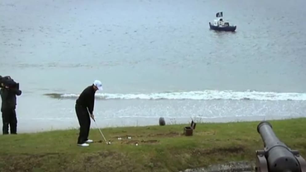 Grégory Bourdy lines up for the Every Shot Imaginable challenge 