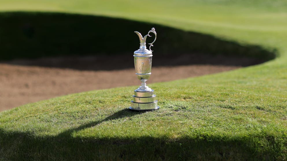 The Claret Jug at Carnoustie